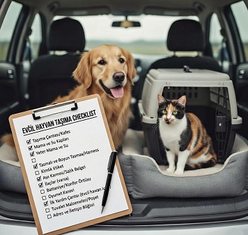 Evcil Hayvan Taşıma Checklist