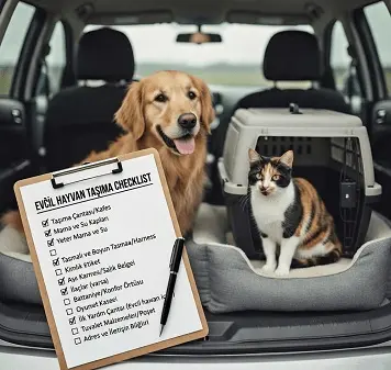 Evcil Hayvan Taşıma Checklist