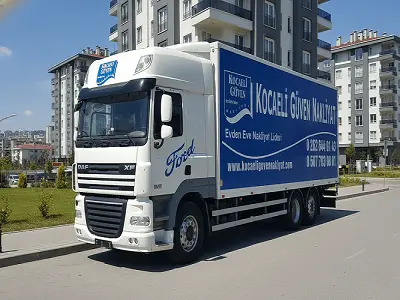 Gebze nakliyat aracı – Kocaeli Güven Nakliyat modern taşıma filosu