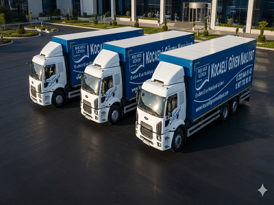 Kocaeli Güven Evden Eve Nakliyat Araç Filosu