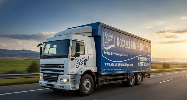 Profesyonel şehirlerarası eşya taşıma aracı